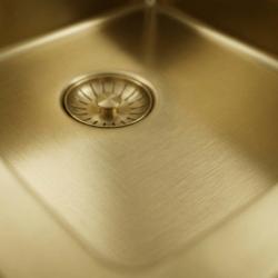 pure-sink-exclusivo-small-gold-sink-with-drainer-78x52-left-hand-tap